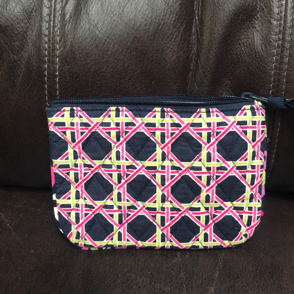 Vera Bradley Lined Zippered Pouch